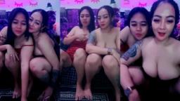 Tante Berby with Bestie Godain Pascol